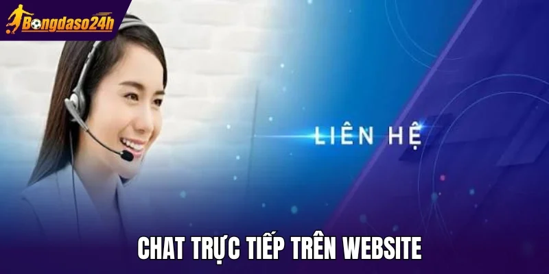 Chat trực tiếp trên website