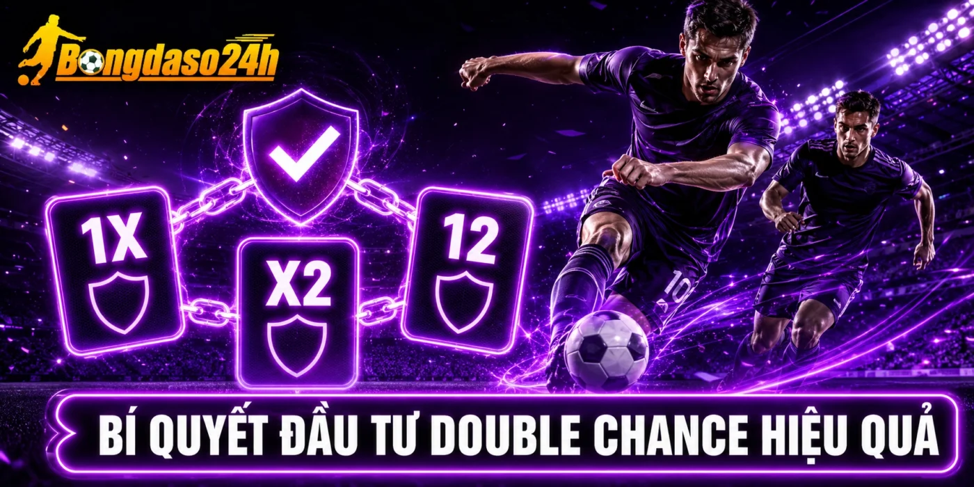 Bí quyết đầu tư double chance hiệu quả