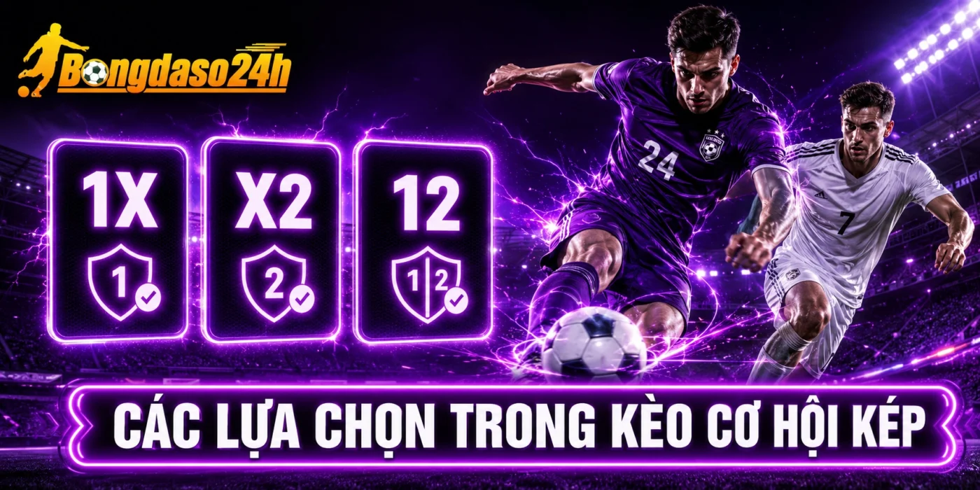 Các lựa chọn trong kèo cơ hội kép