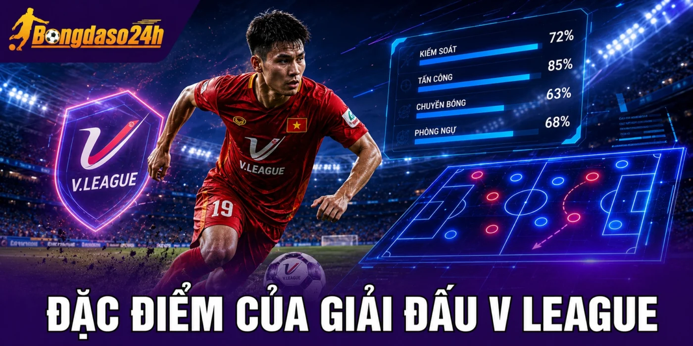 Đặc điểm của giải đấu V League