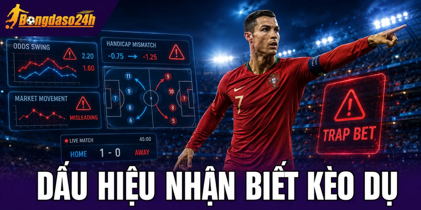 Dấu hiệu nhận biết kèo dụ