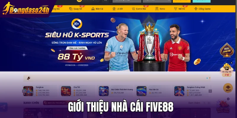 Giới thiệu nhà cái Five88