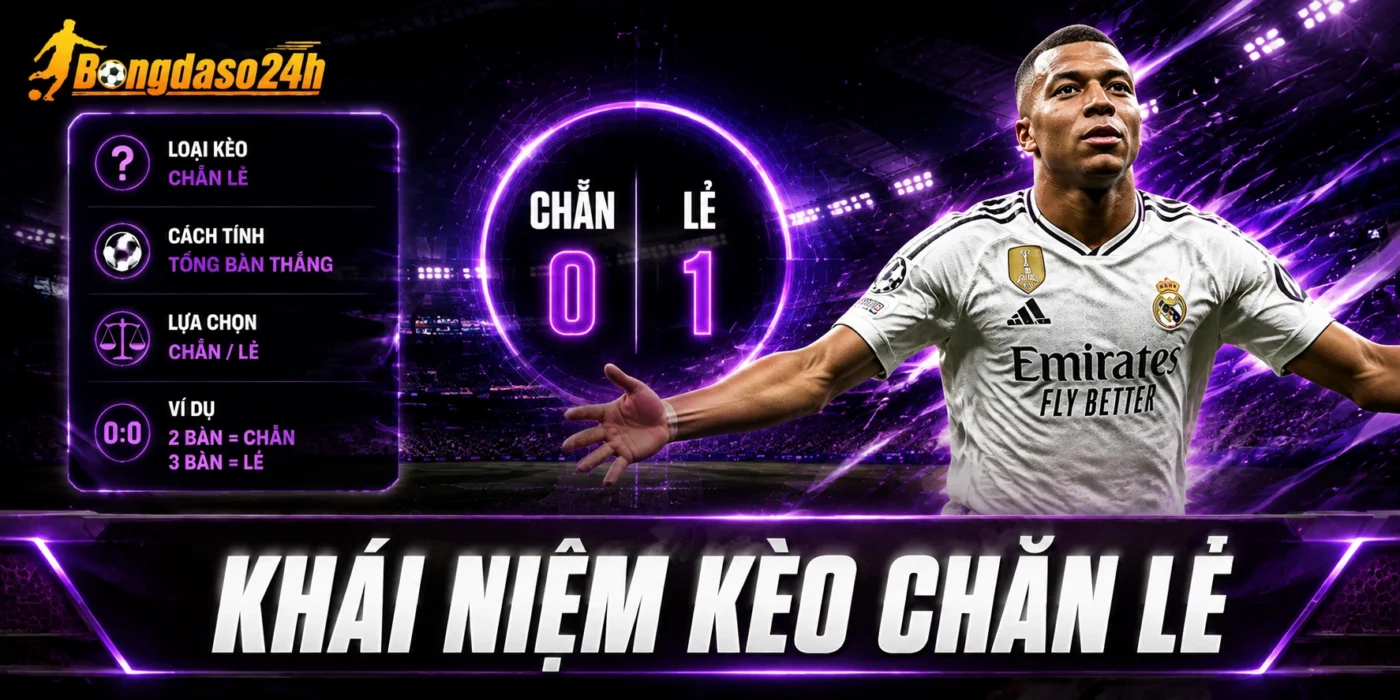 Khái niệm kèo chẵn lẻ