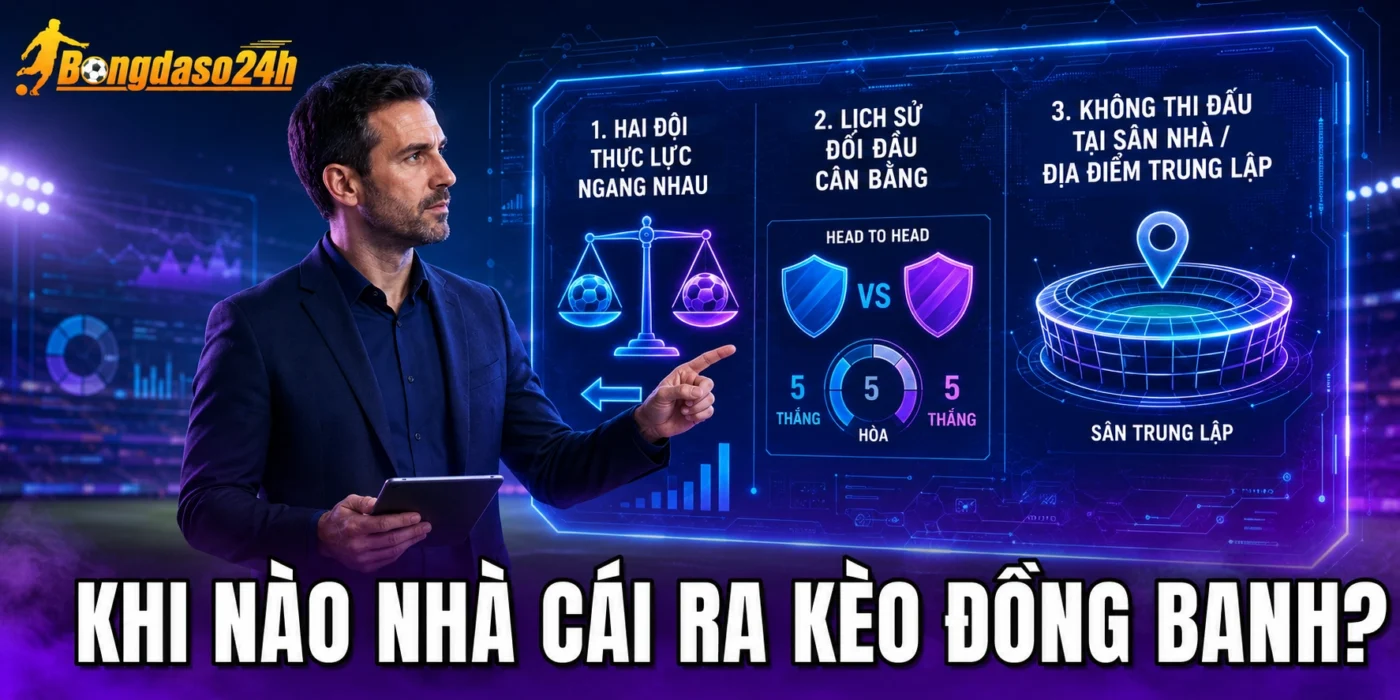 Khi nào nhà cái ra kèo đồng banh?