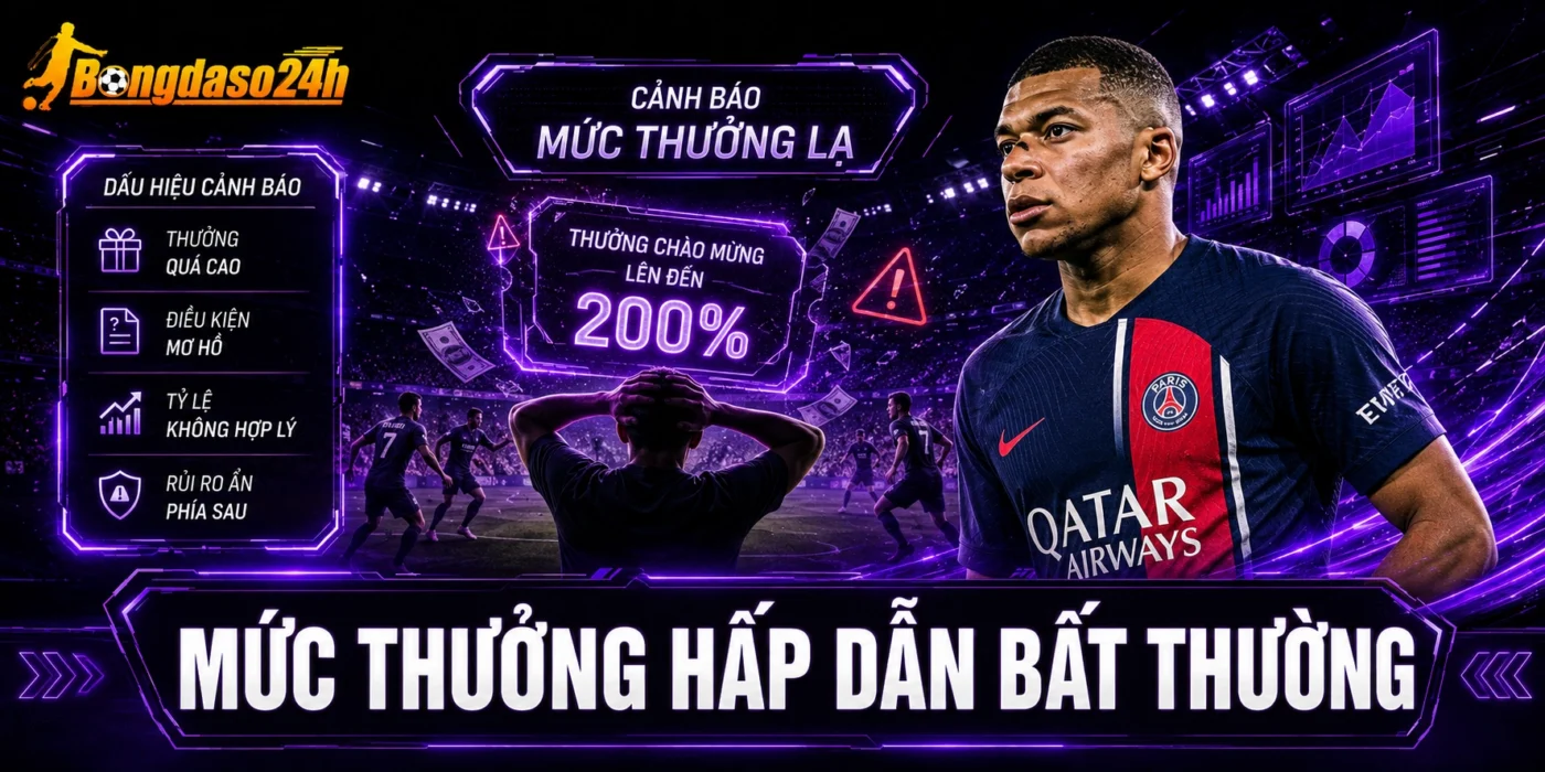 Mức thưởng hấp dẫn bất thường