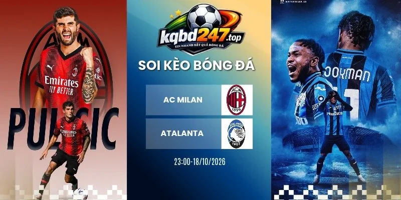 Kèo nhà cái AC Milan vs Atalanta - Serie A, 18/10/2026