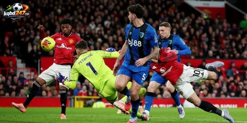 Man United vs Bournemouth và khí thế ra sân gần đây
