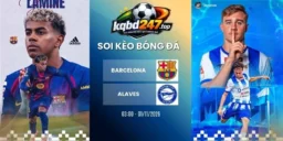 ty le keo barcelona vs alaves la liga 1 11 2026