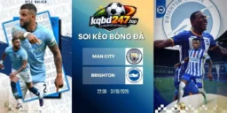 ty le keo man city vs brighton nha 31 10 2026